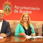 Cristina Ayala durante la rueda de prensa