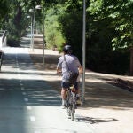 Carril bici del Paseo Isabel La Católica de Valladolid