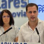 Los diputados del PP por Segovia, Pablo Pérez y María Cuesta