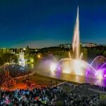 El espectáculo Fuente del Parque Europa 