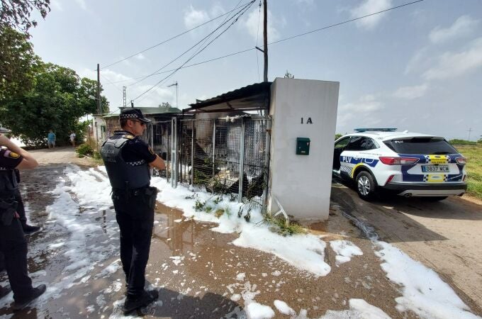 Valencia.- Sucesos.- Herido con múltiples quemaduras en un incendio en una vivienda en Carpesa