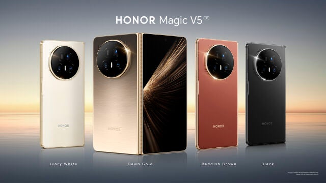 El HONOR Magic V5 en sus cuatro colores