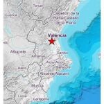 Valencia.- Sucesos.- Registrados dos terremotos de magnitud 2,5 y 1,8 en la localidad de Montserrat