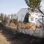Incendio en las proximidades de Ciudad Real