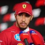 British Formula One driver Lewis Hamilton