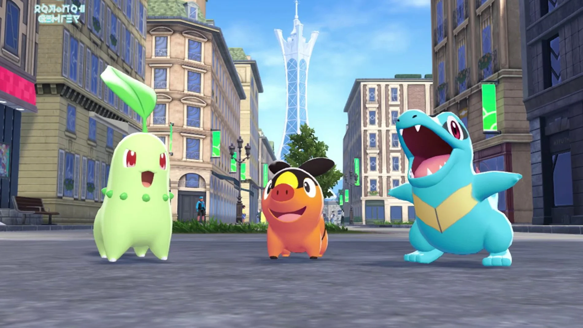 Los tres Pokémon iniciales de Leyendas Pokémon Z-A