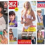 Portadas de las revistas del corazón del 27 de agosto de 2025
