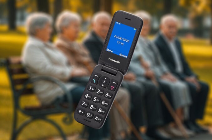 El Panasonic KX-TU400EXG tiene una pantalla de 2,4 pulgadas