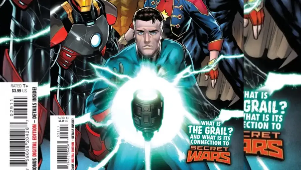 Reed Richards frente al Grial