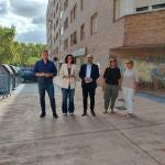 El alcalde de Ponferrada, Marco Morala, inaugura las renovadas calles