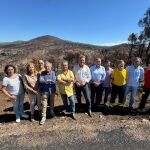 Comienzan a evaluar el área afectada para restaurarla tras el incendio en Teresa de Cofrentes