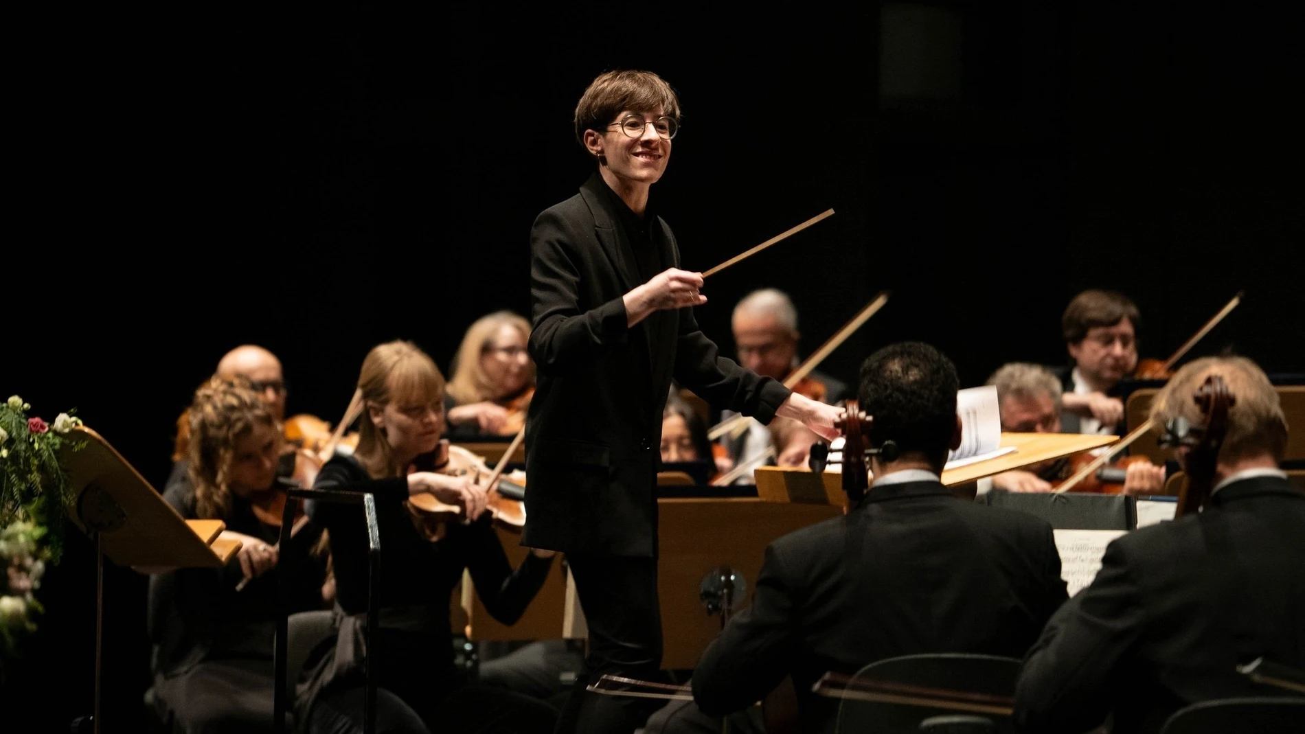 La directora de orquesta gaditana Irene Delgado-Jiménez