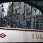 MADRID.-El túnel de Sol reabre este jueves y las líneas C-3 y C-4 de Cercanías recuperan la normalidad en el servicio