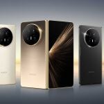 Los tres colores disponibles del Honor Magic V5