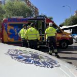 MADRID.-Sucesos.- Dos heridos, uno de gravedad, tras chocar sus vehículos en Chamartín