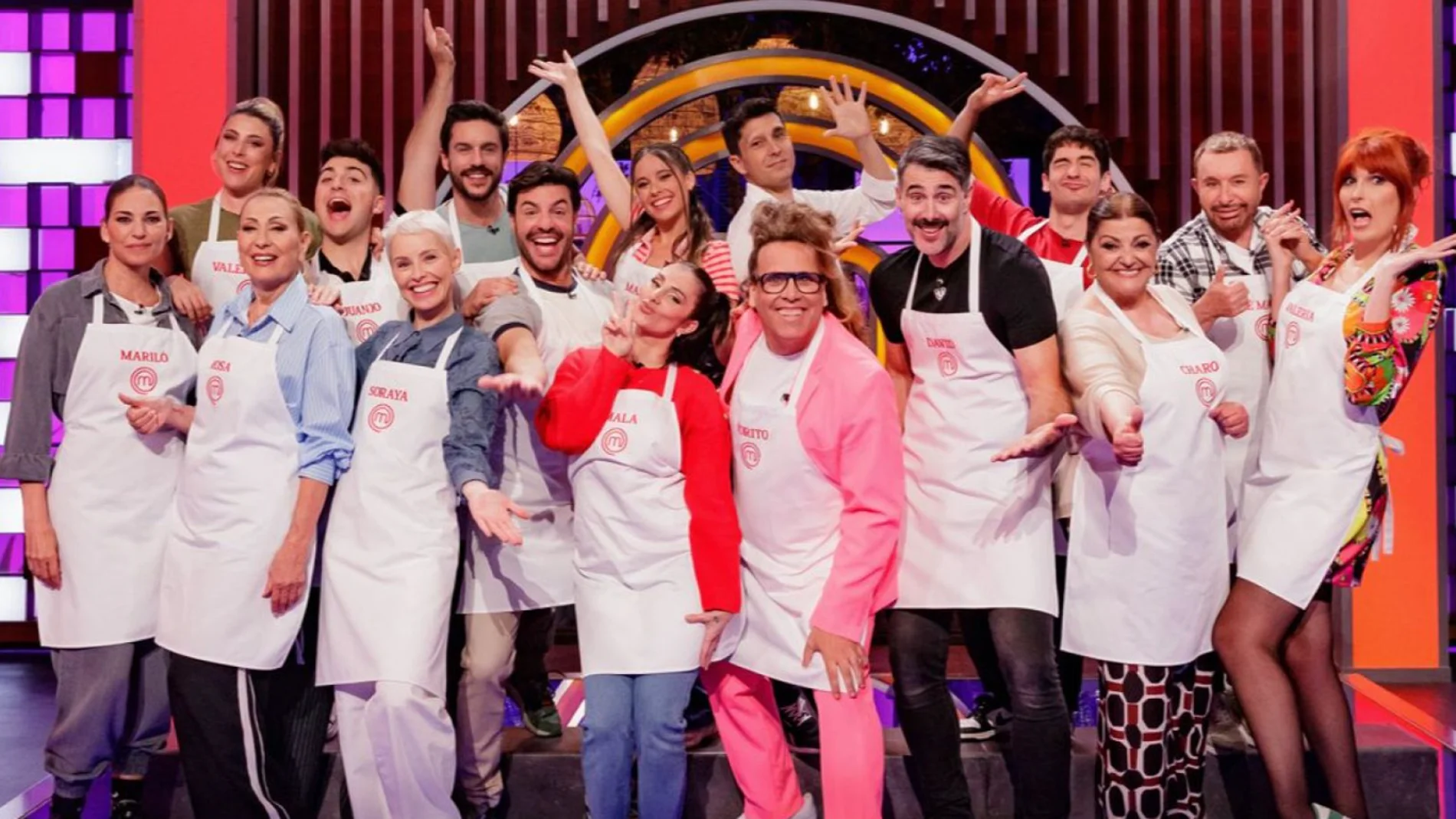 Concursantes de la décima edición de 'MasterChef Celebrity'