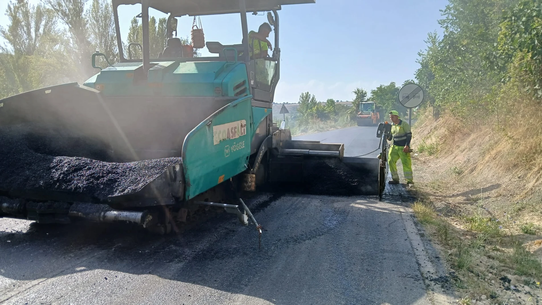 Trabajos de mejora en la SG-V-2111