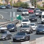 Una carretera de acceso a Sevilla