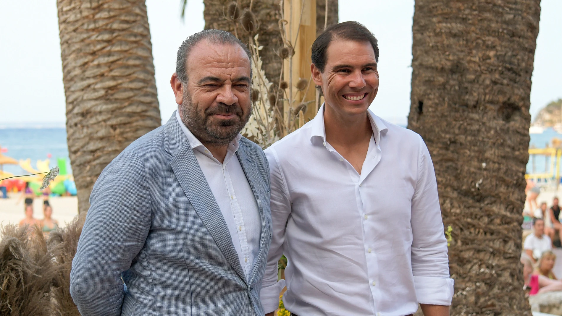 Gabriel Escarrer junto a Rafa Nadal en 2023
