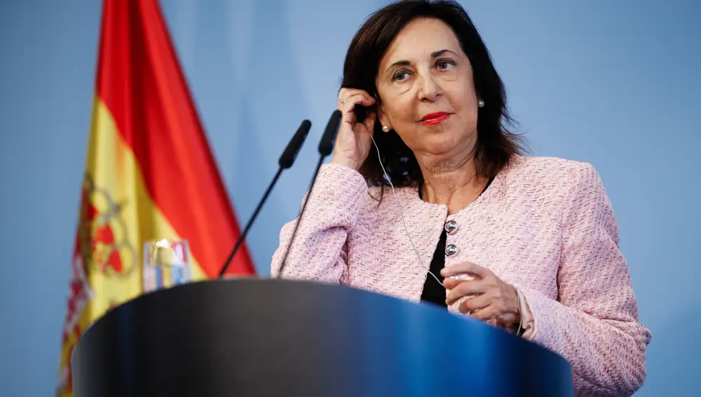 Spanish Defense Minister Margarita Robles visits Berlin
