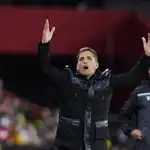 Fútbol.- El entrenador español Robert Moreno, trasladado a una clínica tras sentirse mal durante un partido del Sochi