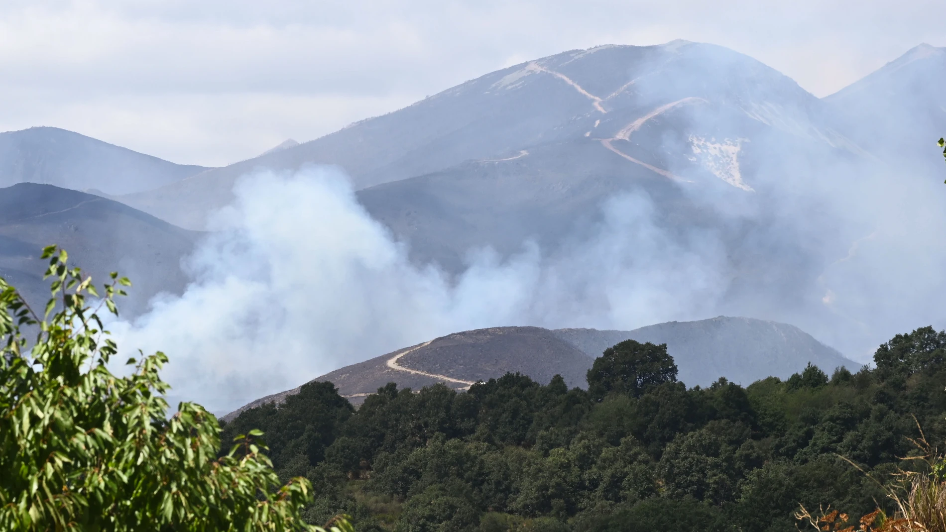 Continúa activo el fuego de Fasgar