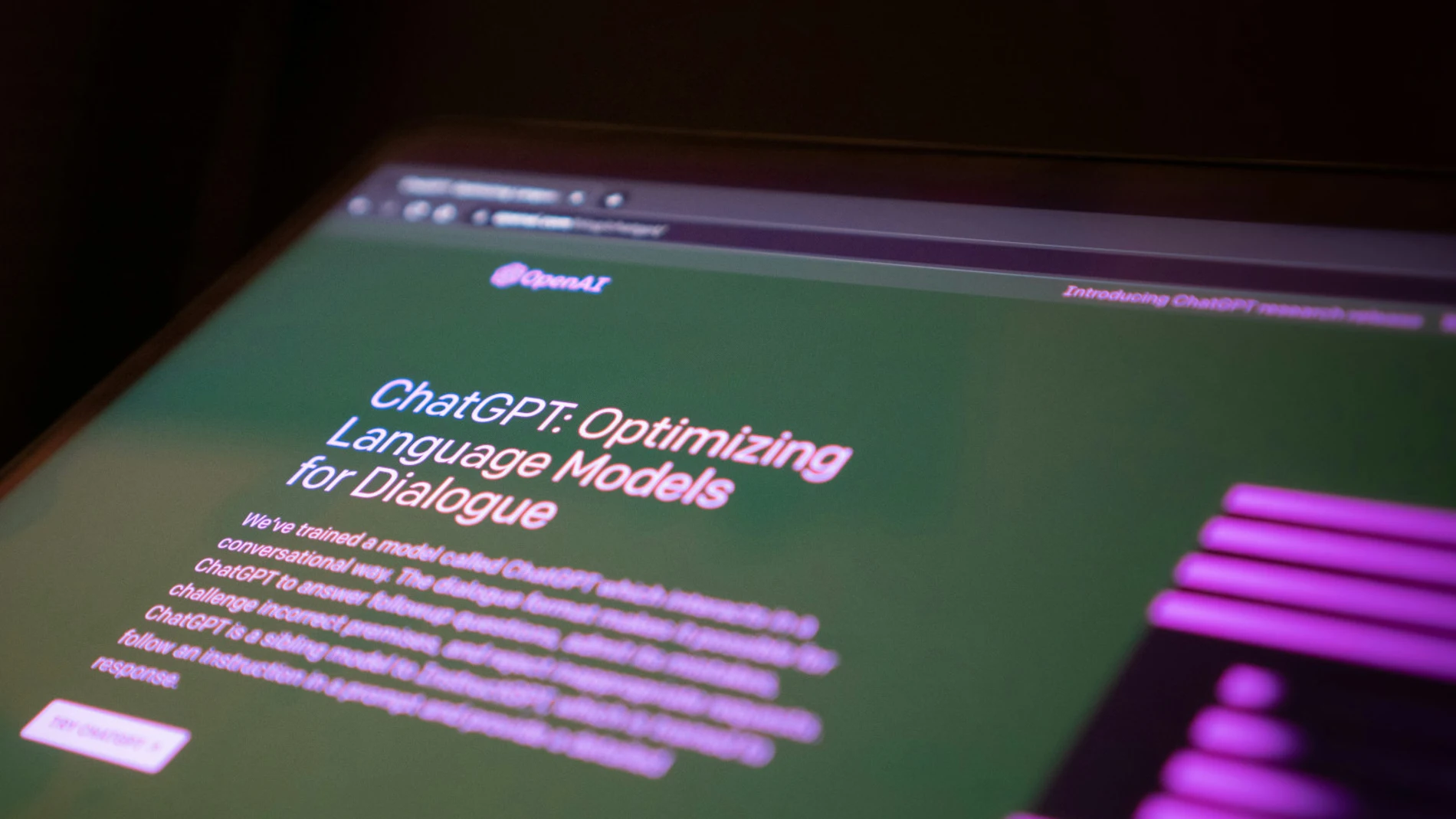 OpenAI, compañía desarrolladora del chatbot ChatGPT