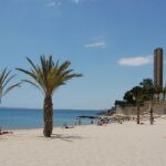 Imagen de la playa de la Albufereta de Alicante