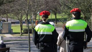 Agentes de la Polic&iacute;a Municipal de Bilbao