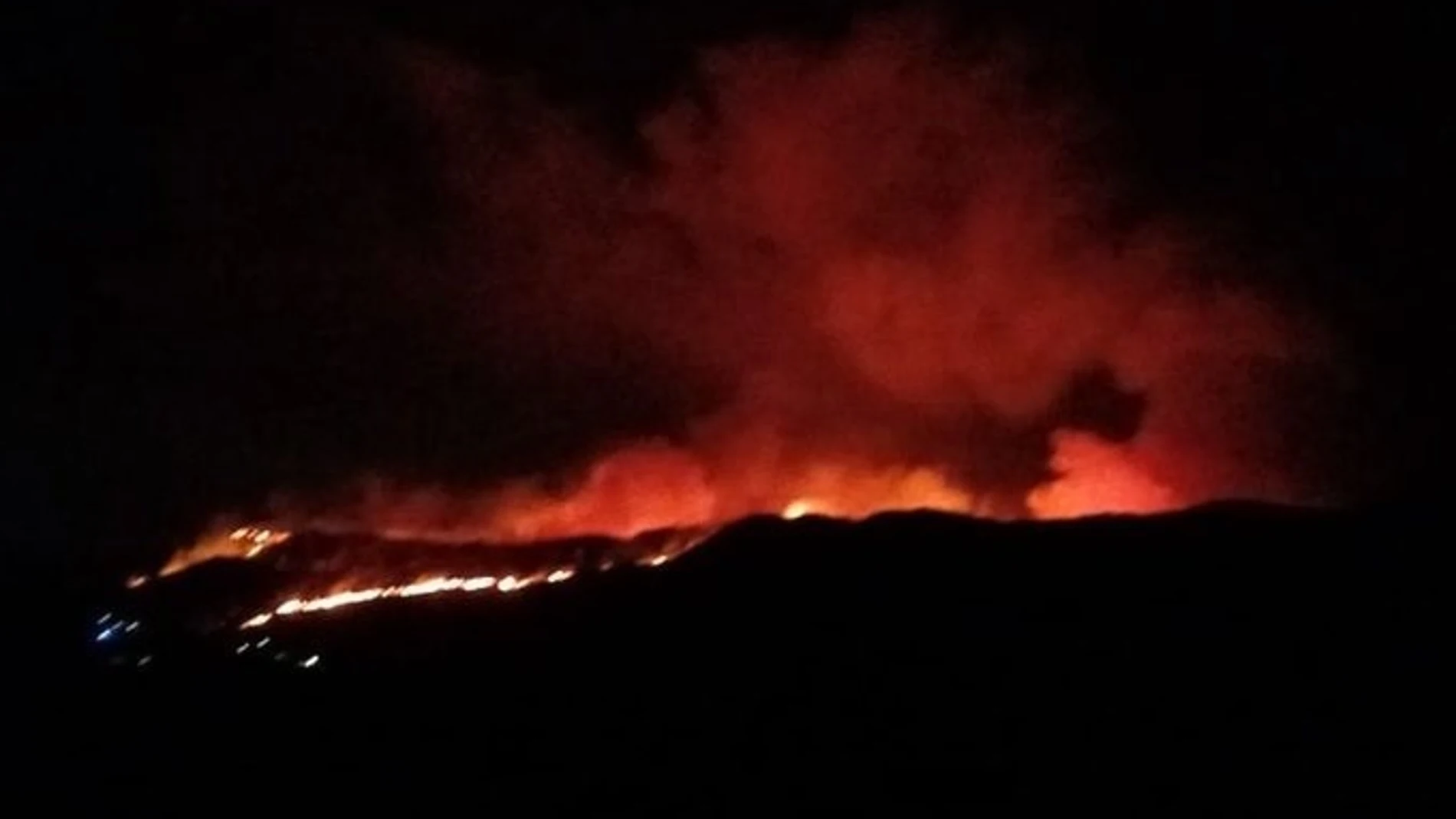 Incendio en Almería
