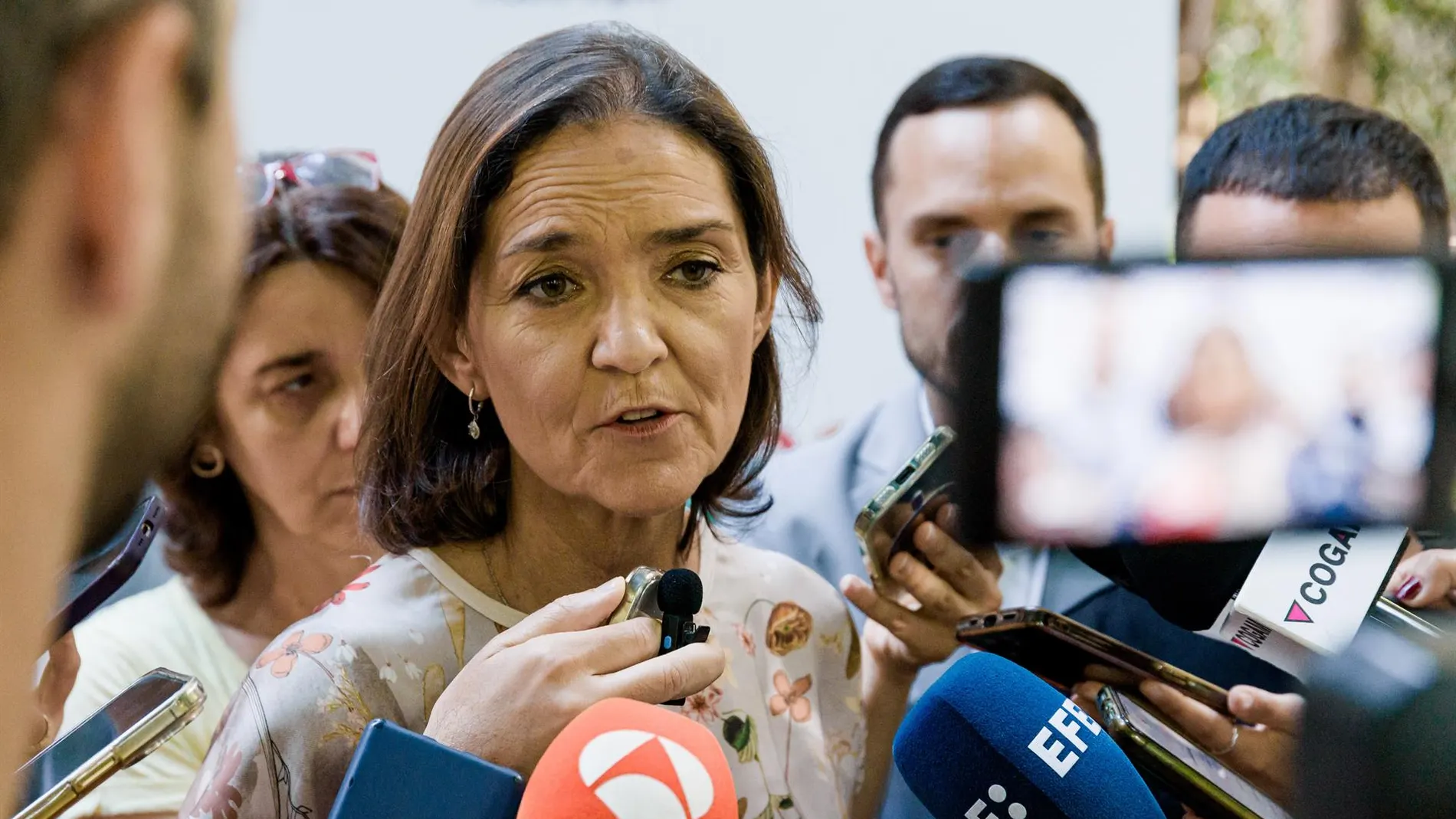 La líder del PSOE en el Ayuntamiento de Madrid, Reyes Maroto