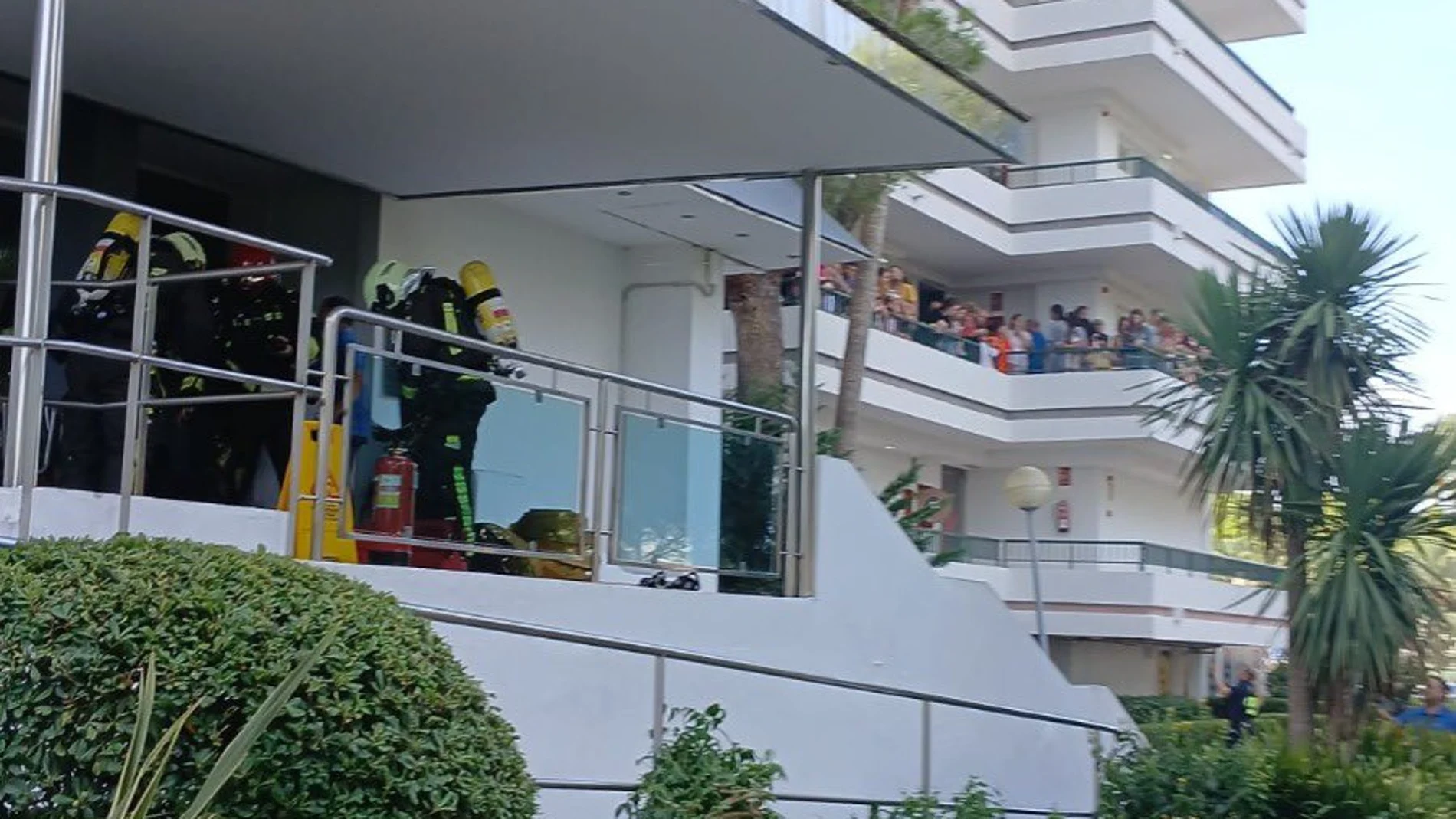 Incendio hotel Alcúdia