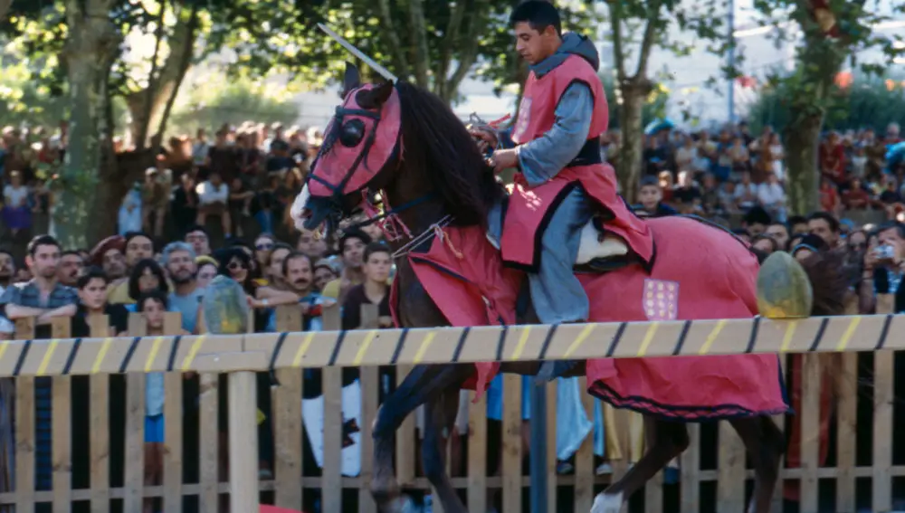 Justa medieval.