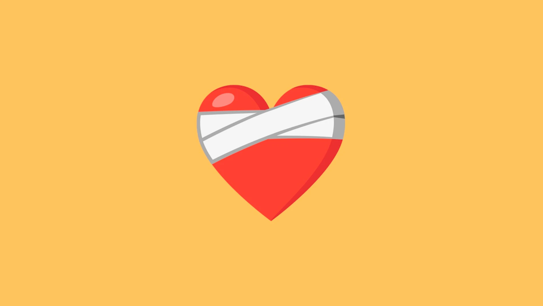 Emoji de un corazón sanando