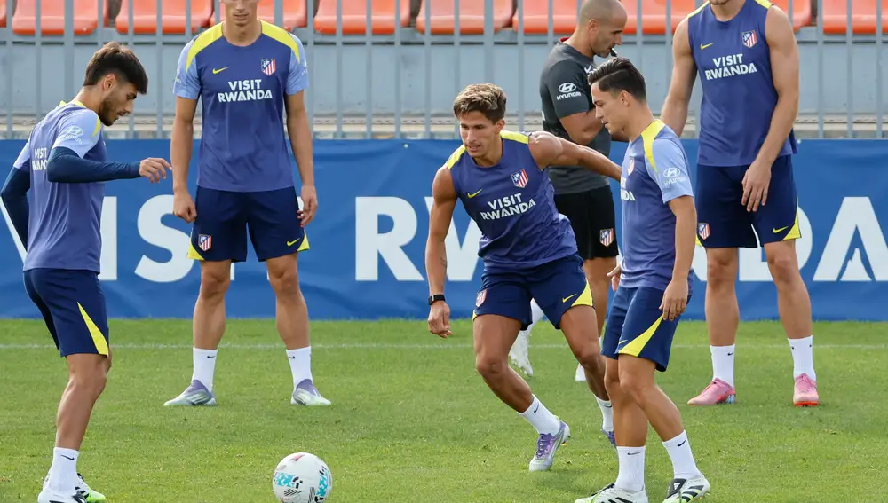 Entrenamiento del Atlético de Madrid