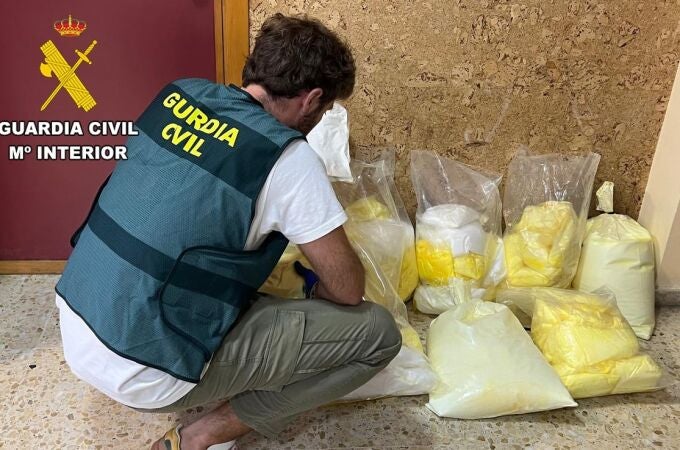 Colombia.- Detenidos dos hombres que transportaban 80 kilos de speed en una furgoneta en la A-67