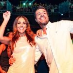 Paula Echevarría y Miguel Torres se llevan a su hijo Miki a su primer concierto