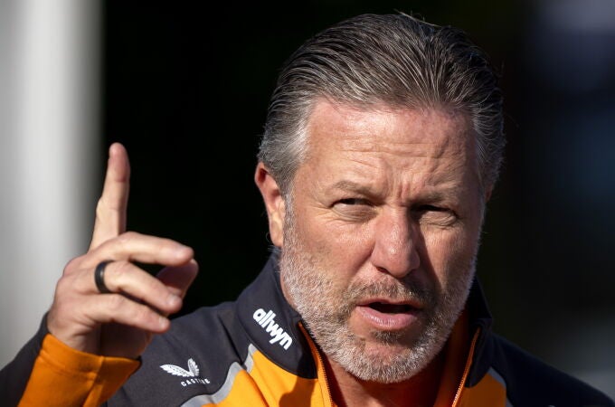 Zak Brown, CEO de McLaren