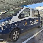Furgón de la Policía Nacional de Medina del Campo