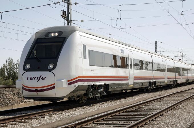 Imagen de archivo de un tren. 