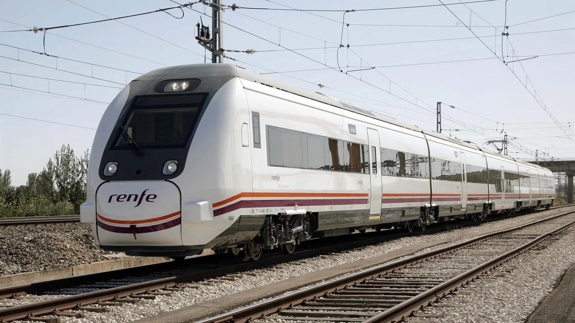 Imagen de archivo de un tren.