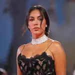 Georgina Rodríguez en la alfombra roja de Venecia.