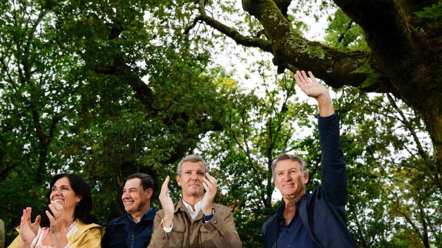 Alberto Núñez Feijóo y Alfonso Rueda inauguran el curso político en Pontevedra