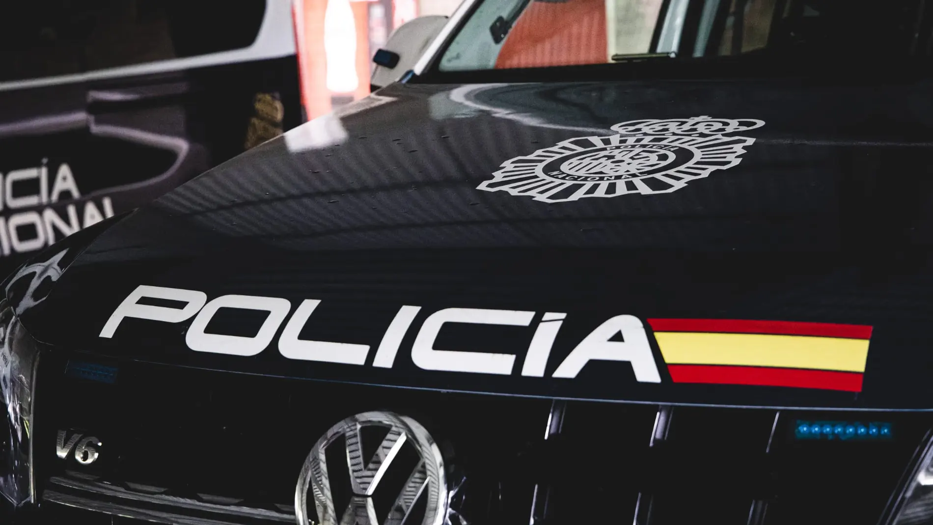 Coche patrulla de la Policía Nacional