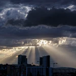 Atardecer en Zaragoza