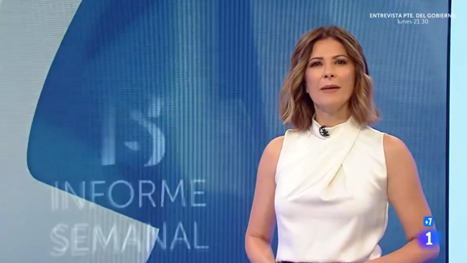 Lara Siscar se despidió este sábado de ‘Informe Semanal’ tras un año y medio al frente del histórico programa de TVE