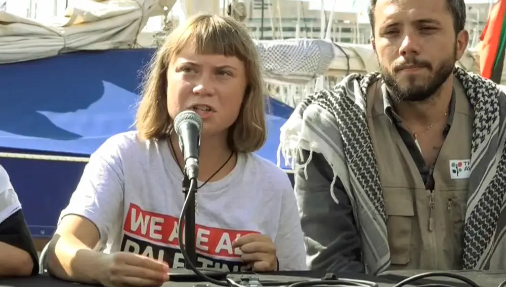 Greta Thunberg sobre la flotilla: ésta no es una misión de caridad, es un acto de solidaridad, queremos el fin de la ocupación de Gaza