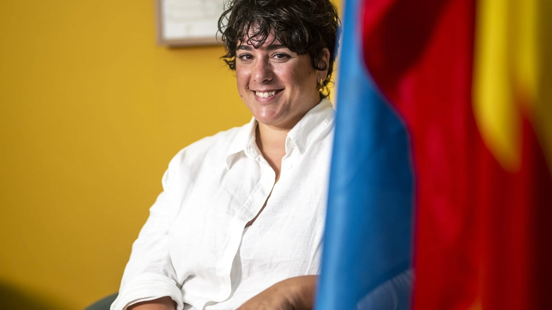 La alcaldesa de Santa Coloma de Gramenet (Barcelona), Mireia González, en una entrevista de Europa Press LORENA SOPÊNA - EUROPA PRESS 29/08/2025