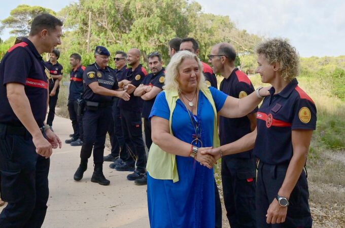 La Concejal de Hacienda y Presupuestos del Ayuntamiento de Valencia, María José Ferrer San Segundo, alcaldesa en funciones