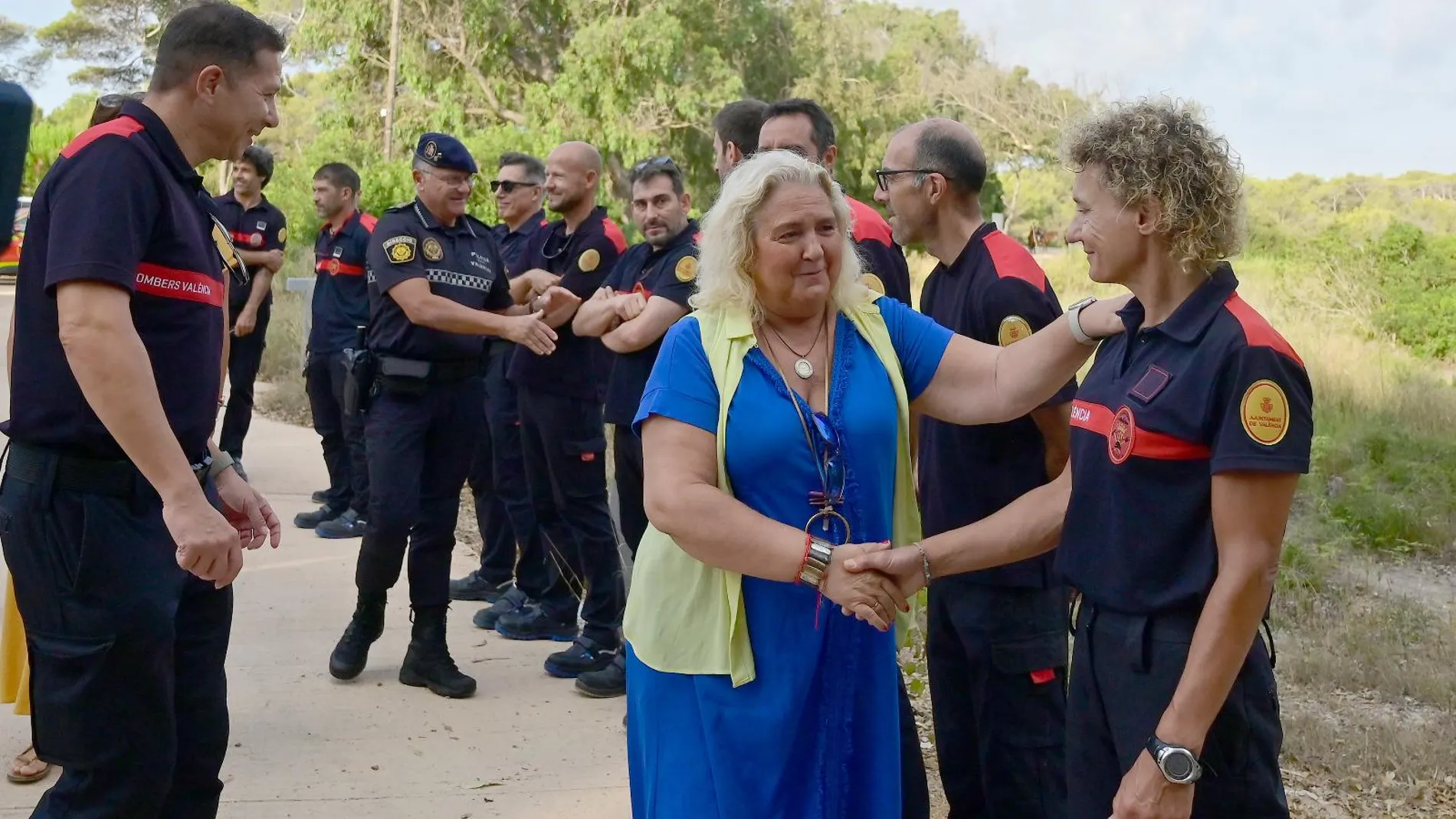 La Concejal de Hacienda y Presupuestos del Ayuntamiento de Valencia, María José Ferrer San Segundo, alcaldesa en funciones